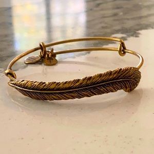 Alex and Ani Feather Bangle